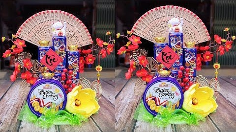 Làm Tháp Bánh Tài Lộc Đơn Giản Đẹp 2024