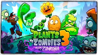 Растения Против Зомби 3 🌮 Зомбурбия! | Первый Взгляд! | День 1 ◉ Plants Vs. Zombies 3