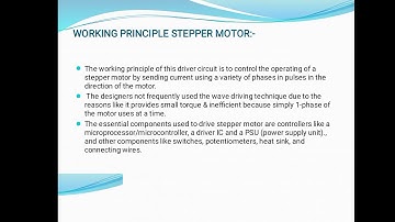 Interfacing of Stepper motor to 8051 Microcontroller
