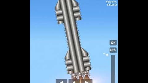 SpaceX Starship Belly Flop Landing. [SpaceFlight Simulator]