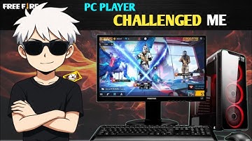 PC Player vs Mobile Player 1 vs 1 | Free Fire Custom Gameplay 