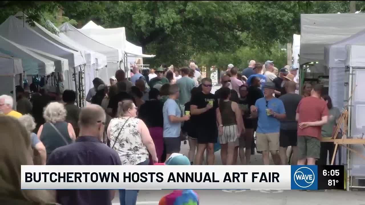 ‘I like the uniqueness’: Butchertown hosts annual art fair