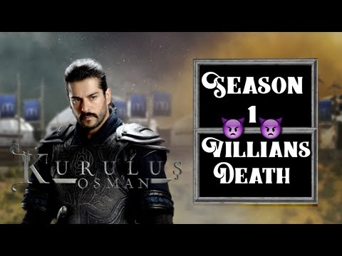 Kurulus Osman Season 1 Villains Death Le Zalime Osman All Villains Death ITZTURKISH