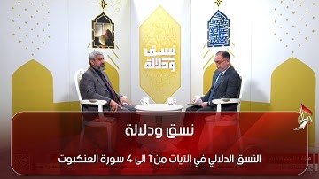 نسق ودلالة -  النسق الدلالي في الآيات من 1 الى 4 سورة العنكبوت ج3