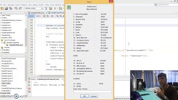Simple Cashiering System with JAVA
