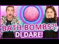 DIY BATH BOMBS?! Di Dare w/ Courtney Randall & James Boyd