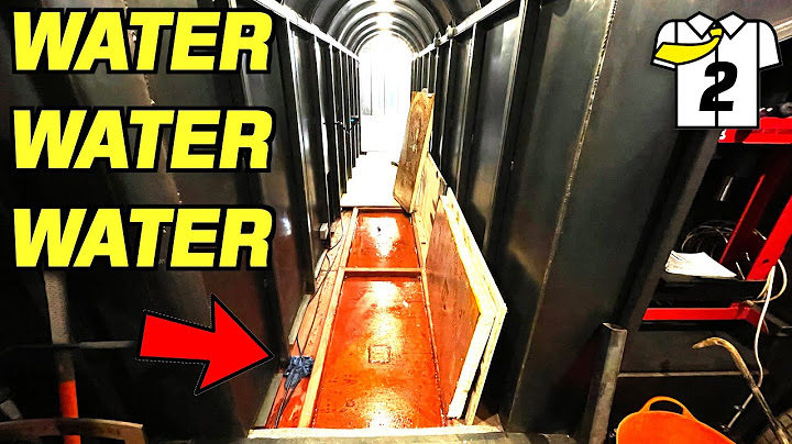 Secret Garage/Tunnel Update #6 FLOODED!!