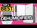 ✅ TOP 5 Best Dehumidifier 2021 | Power & Portability & Quiet