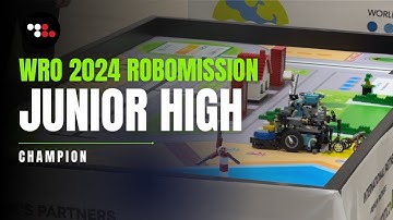 WRO 2024 Turkey Junior High Champion