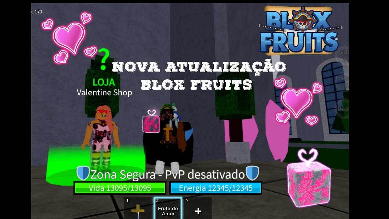 COMO FARMAR CORAÇÕES E PEGAR OS NOVOS ITENS NO EVENTO DO BLOX FRUITS ...