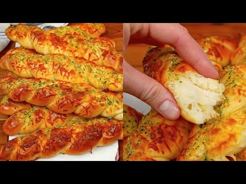 video Garlic twist fluffy and aromatic , Worldwide Recipes Garlic twist fluffy and aromatic