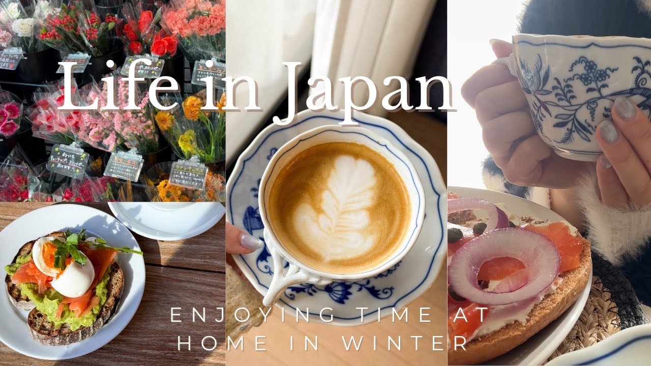 Quiet Life in Japan | making coffee at home, brunch and shopping in Tokyo, enjoying hibernation 