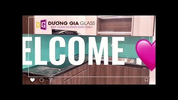 [DuongGiaGlass] KÍNH ỐP BẾP MÀU XANH NGỌC- Lắp Đặt Nhanh Trong Vòng 15 Phút