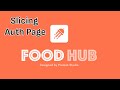 Live - FlutterFlow - Slicing Auth Page | Food Hub #1