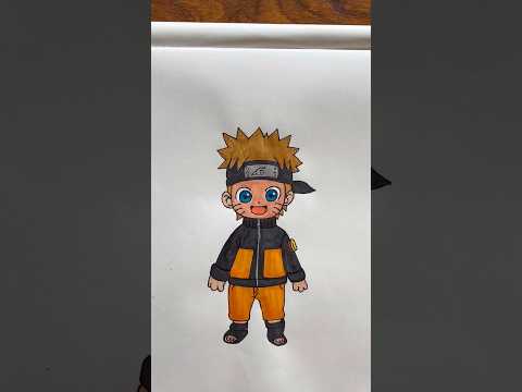 Easy Naruto Drawing Tutorial 🎨#naruto #anime #animeart #chibi #art #sketch