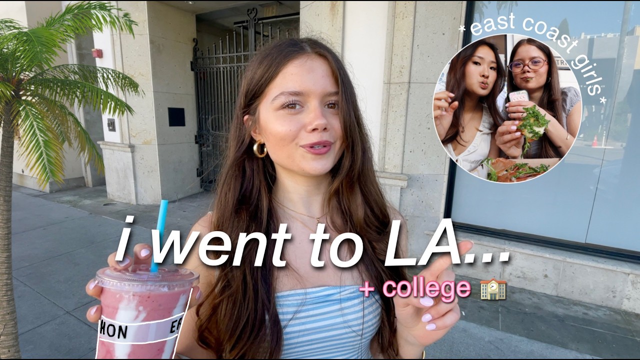 traveling to LA *alone* for the first time (i'm scared)