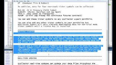 Managing market tick data with QCollector and IQFeeds for your trading strategy