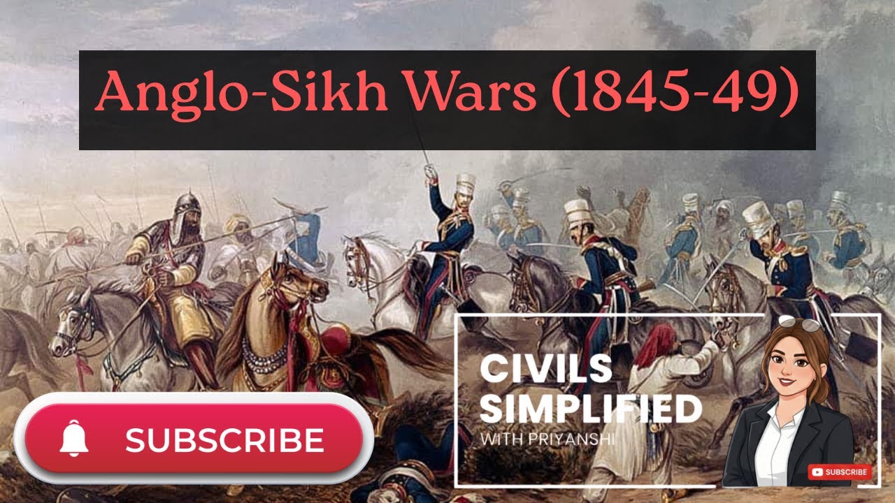 Anglo-Sikh Wars: Causes, Battles & Treaties | Annexation of Punjab | Modern Indian History |