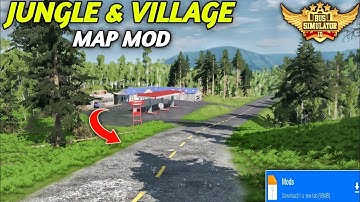 Map Mod Bussid 3.7 - New Jungle Mountain map Mod For Bus Simulator Indonesia।Bussid Mod Map।Bussid