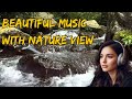 BEAUTIFUL RELAXING RIVER, PEACEFUL GUITAR WITH NATURE RIVER SOUND