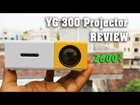 Best BUDGET Projector - YG 300 FULL HD - REVIEW