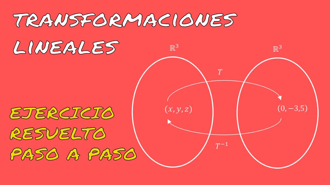 Clasificacion De Las Transformaciones Lineales Nucleo E Imagen De Tl