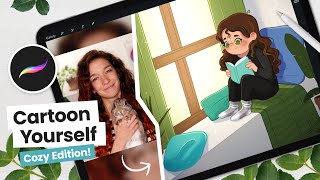 How To Cartoon Yourself, Cozy Edition! • Intermediate Digital Art Tutorial