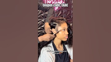 Blend Leave Out Tutorial💗Versatile Side Part Sew In Weave | Edges Laid Tutorial Ft.#ulahair