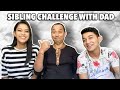 SIBLING CHALLENGE WITH DAD 😂 & Akash Thapa || Varsha Thapa