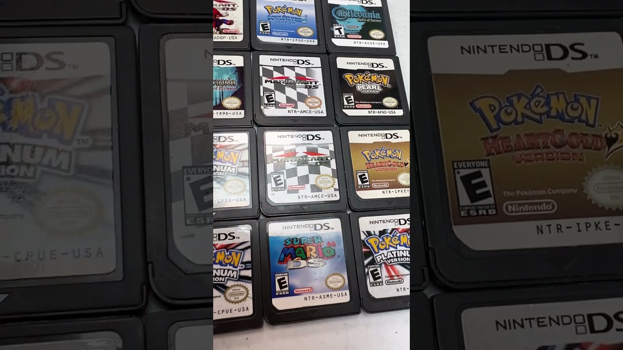 Spotting Fake DS Games Pt 1 Pokemon