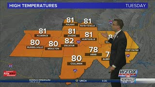 Weather Forecast Monday October 19, 2020 With Chief Meteorologist Jordan Dressman