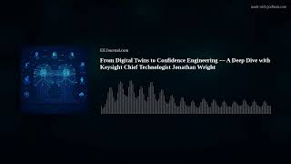 From Digital Twins to Confidence Engineering — A Deep Dive with Jonathan Wright
