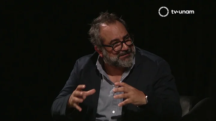 Eugenio Caballero en conversacin con Armando Casas