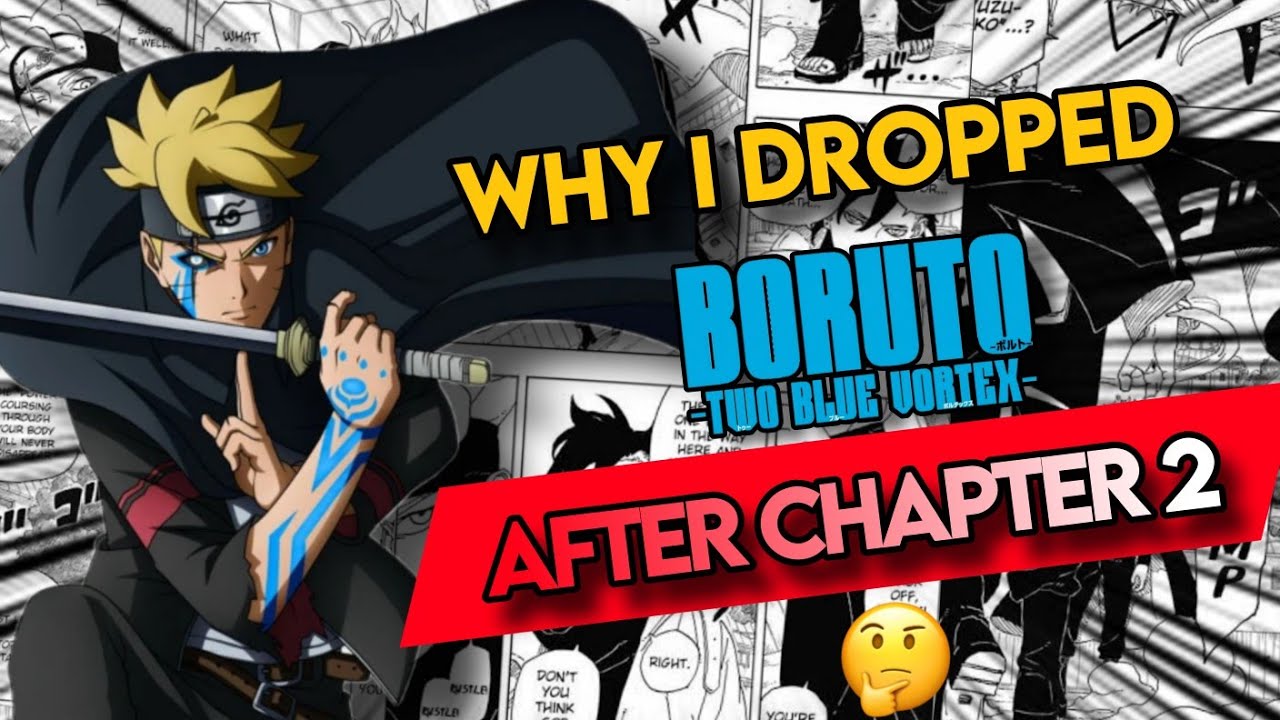 Why I Dropped Boruto Two Blue Vertex Manga After Ch 2 ? | Important Announcement 😚 ||CULT CURIOUS||
