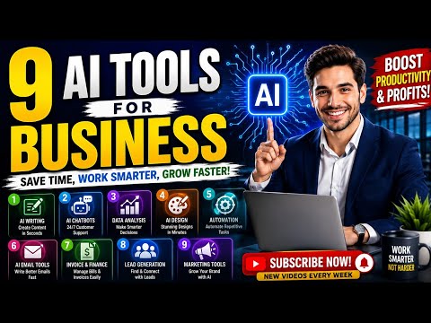 9 Best AI Tools for Business in 2026 | Save Time, Boost Productivity & Grow Faster