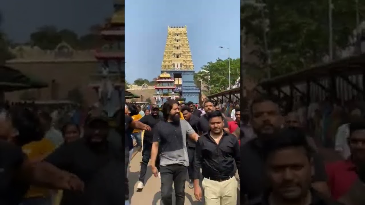Rocky Bhai Craze At SimhaChalam Andhra Pradesh