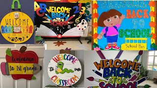 Preschool Board decoration ideas/Classroom board decoration/Back to school Display board ideas