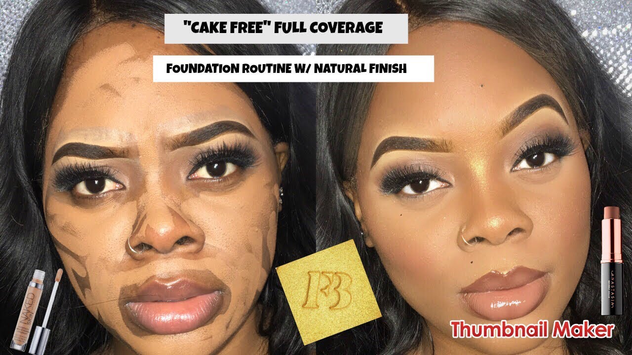 Jamiiiiiiiie | FULL COVERAGE 'CAKE FREE' FOUNDATION ROUTINE WITH A NATURAL FINISH!