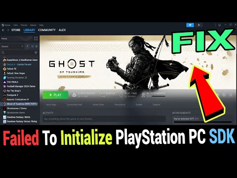 ⚠️コメント必須 ぷぁ★ Fix Ghost of Tsushima DIRECTOR'S CUT Error Failed To