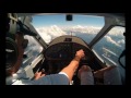 Im Ultraleichtflugzeug CT-SW vom Bodensee über die Alpen