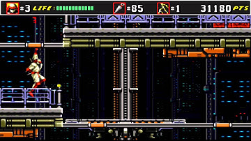 Shinobi III: Return of the Ninja Master (Mega Drive) - Round 2: Secret Entry