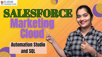 Automation Studio & SQL in SFMC | SFMC Online Training | SFMC Online Course | SFMC | CloudFoundation