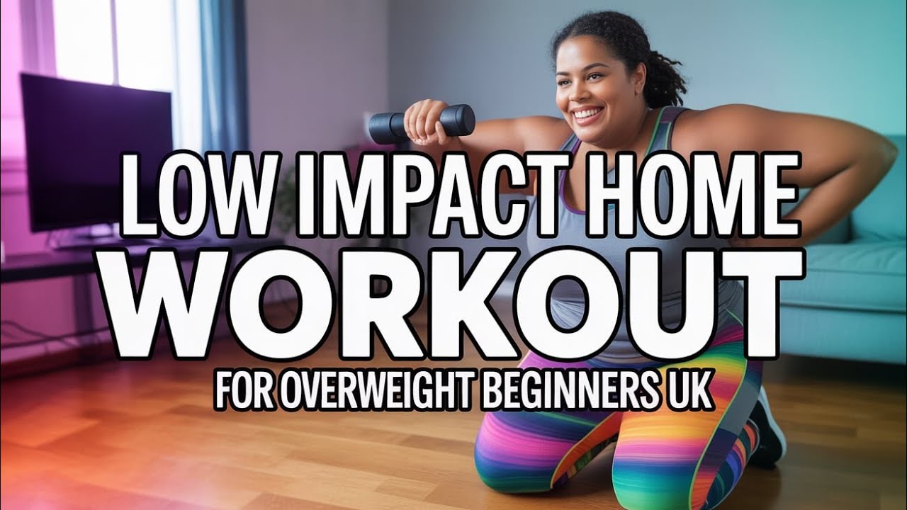 Low Impact Home Workout for Overweight Beginners UK - YouTube