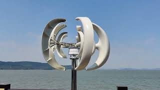 Lantern vertical axis wind turbine 600W-1000W, unique shape, efficient power generation.