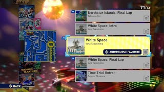 White Space - Sonic Racing Crossworlds Jukebox