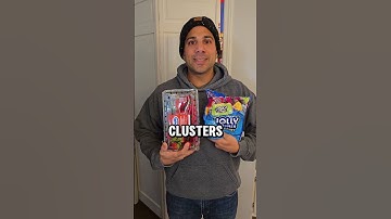 Easy Strawberry Nerds Gumny Clusters #shorts #youtubeshorts #funny #fyp