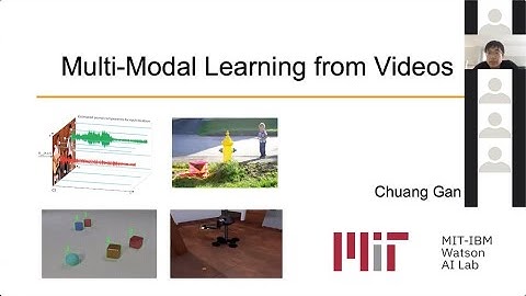 Multimodal Learning from Videos
