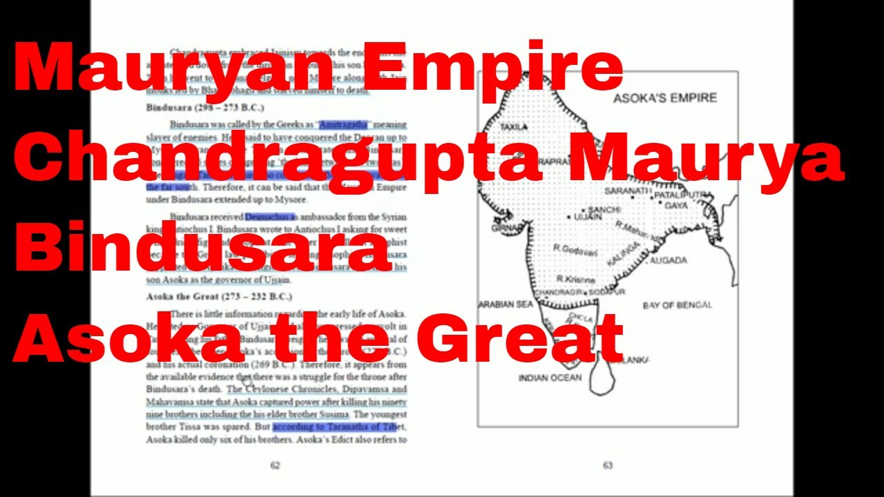 Mauryan Empire | Chapter 6 Tamil Nadu NCERT - YouTube