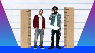 How Much Taller - Drake vs Wiz Khalifa!