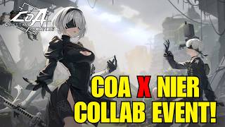 CoA x Nier Automata Collab Event Content Preview!